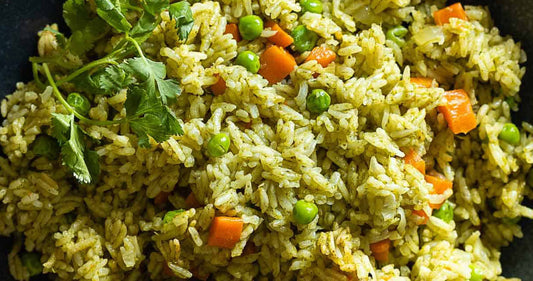 Arroz con Cilantro y Verduras: Fácil, Nutritivo y Delicioso