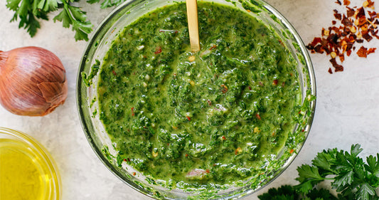 Chimichurri de Perejil y Albahaca: Fácil, Fresco y Saludable