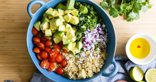 Ensalada de Quinoa Saludable:Fácil y Rápida