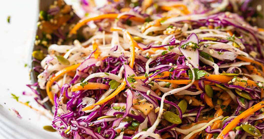 Ensalada de repollo facil y saludable