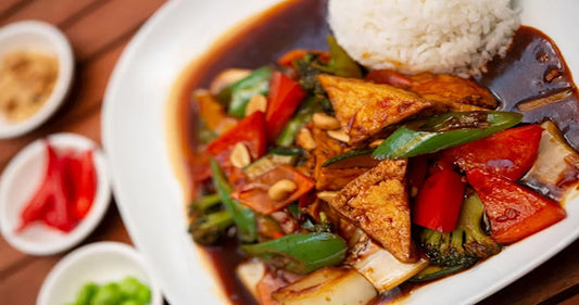 Salteado de vegetales con tofu: una receta fácil, saludable y llena de sabor