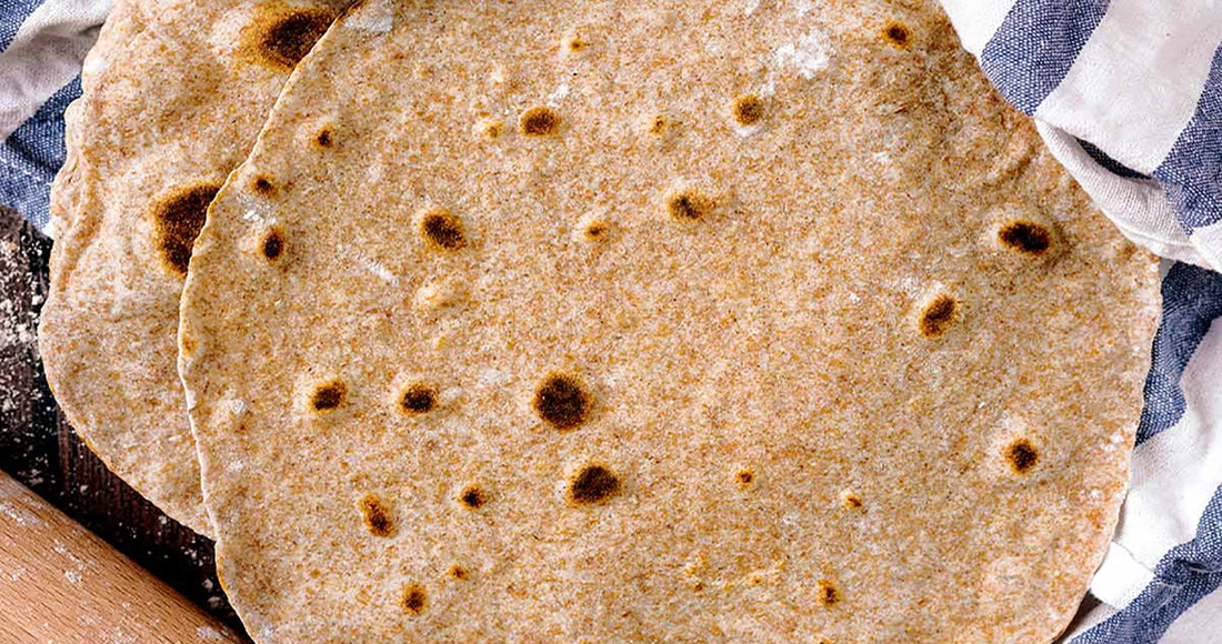 Tortillas de harina integral