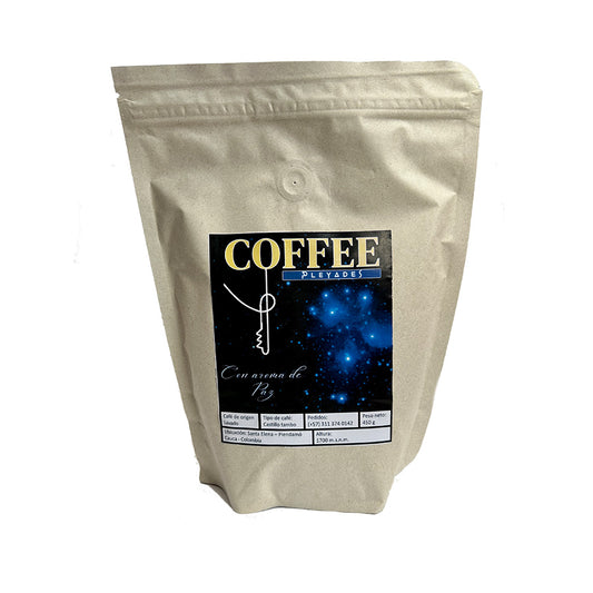 Coffee pleyades® Cafe orgánico molido