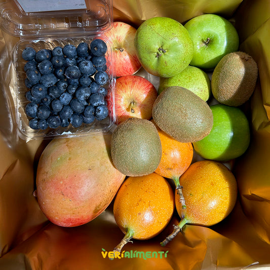 Regalo caja de frutas cinque