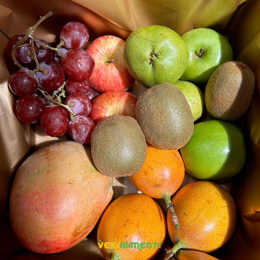 Regalo caja de frutas quattro
